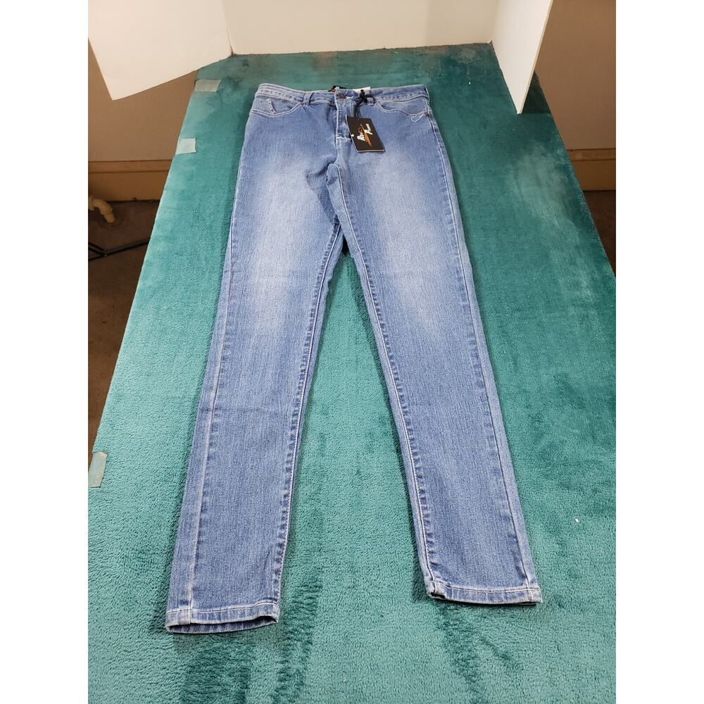 Roin Phoenix Jeans 11 Womens Blue Stretch Ladies Denim Mid Rise Skinny NWT